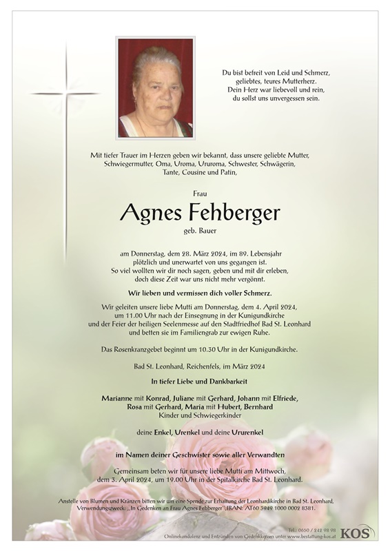 Agnes Fehberger